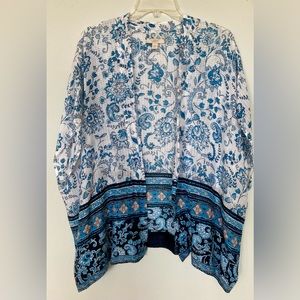 LOFT - Semi-Sheer Swimwear Cover-Up - XS